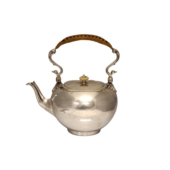 George II Humphrey Payne London Sterling Silver Teapot 1748 #10623 - Picture 3 of 12